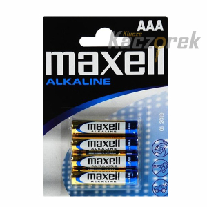 Bateria alkaliczna Maxell AA (LR6) 4 szt. blister